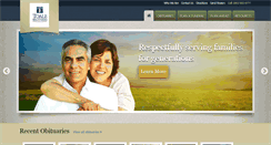 Desktop Screenshot of ewingfuneralhome.com